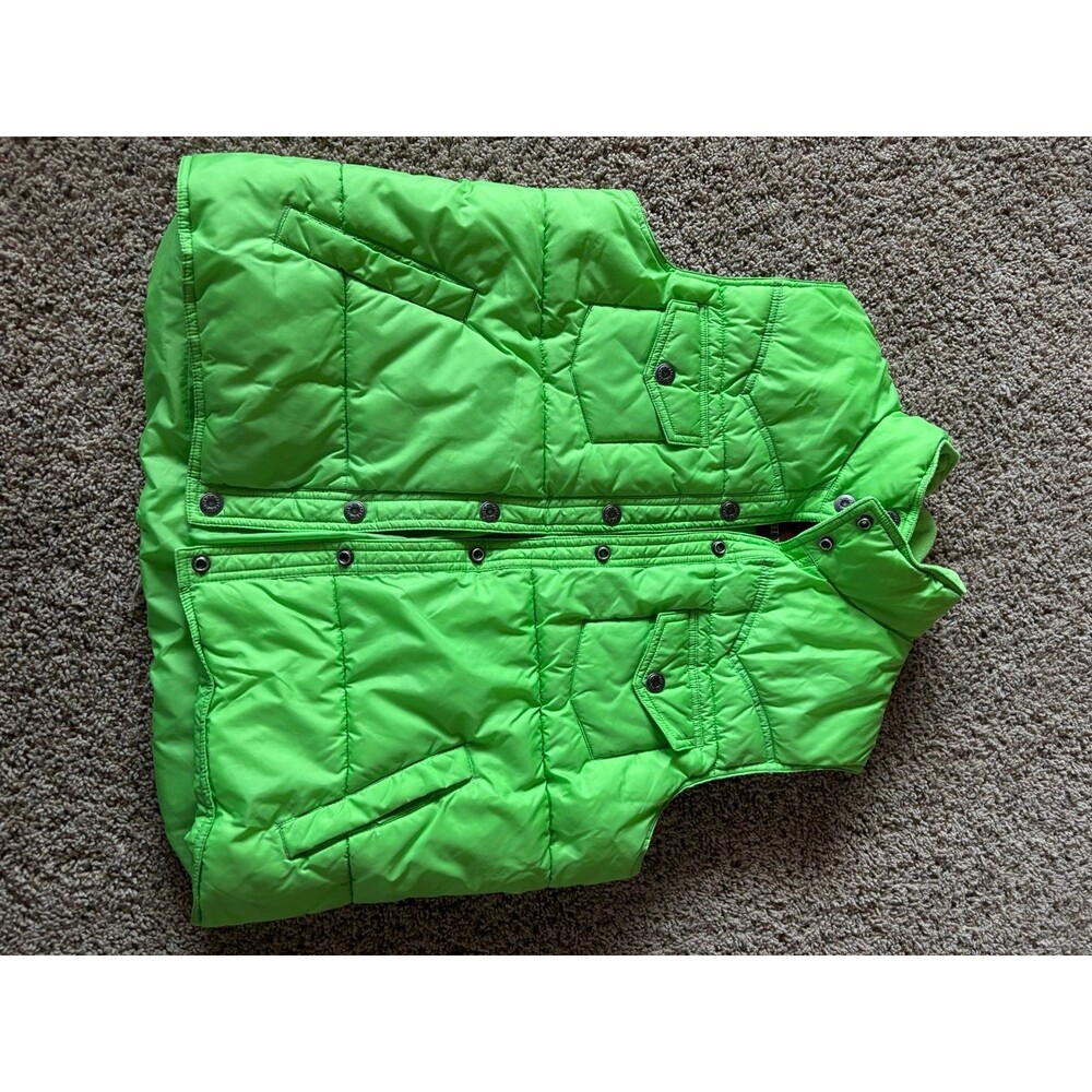 Walls Ranch Wear Women’s Green Puffer Vest Size Large Western